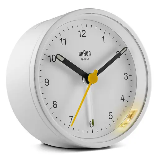 Braun BC12W despertador Reloj despertador analógico Blanco