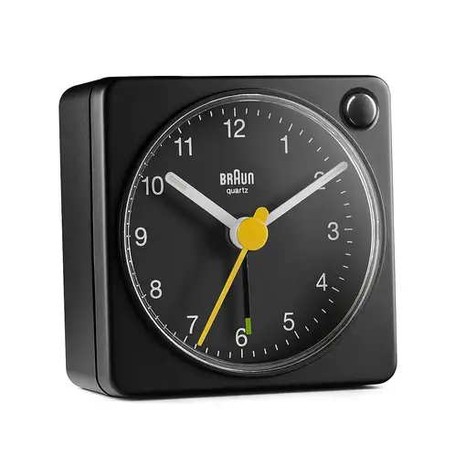 Braun BC02XB despertador Reloj despertador analógico Negro Braun BC02XB despertador Reloj despertador analógico Negro