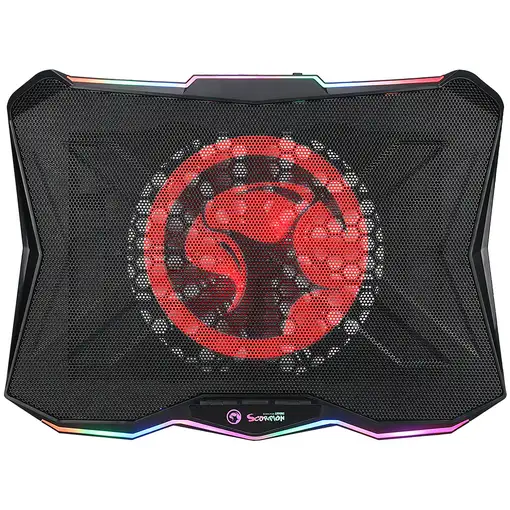 Marvo FN-40 almohadilla fría 43,2 cm (17'') Negro, Rojo