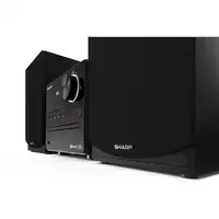 Sharp XL-B512(BK) sistema de audio para el hogar Microcadena de música para uso do