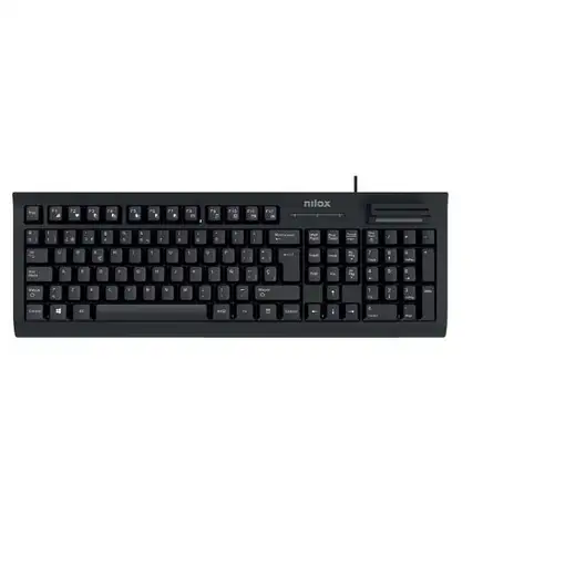 Nilox Teclado con lector DNI-e y SmartCard- Layout Español Nilox Teclado con lector DNI-e y SmartCard- Layout Español