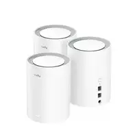 Cudy M1800 3-pack Doble banda (2,4 GHz / 5 GHz) Wi-Fi 6 (802.11ax) Blanco 1 Intern