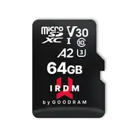 Goodram IRDM M2AA 64 GB MicroSDXC UHS-I Clase 10 Goodram IRDM M2AA 64 GB MicroSDXC UHS-I Clase 10