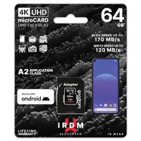 Goodram IRDM M2AA 64 GB MicroSDXC UHS-I Clase 10 Goodram IRDM M2AA 64 GB MicroSDXC UHS-I Clase 10