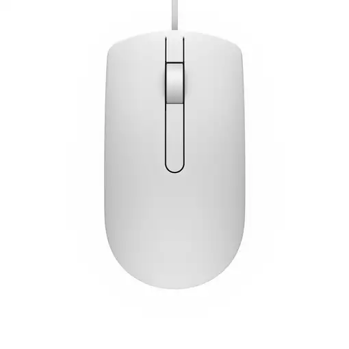 DELL Ratón con cable - MS116 - blanco