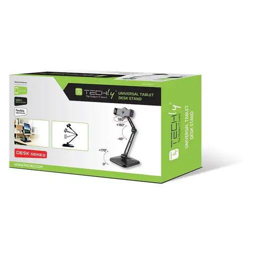 Techly ICA-TBL 2801 soporte Soporte pasivo Tablet/UMPC Negro