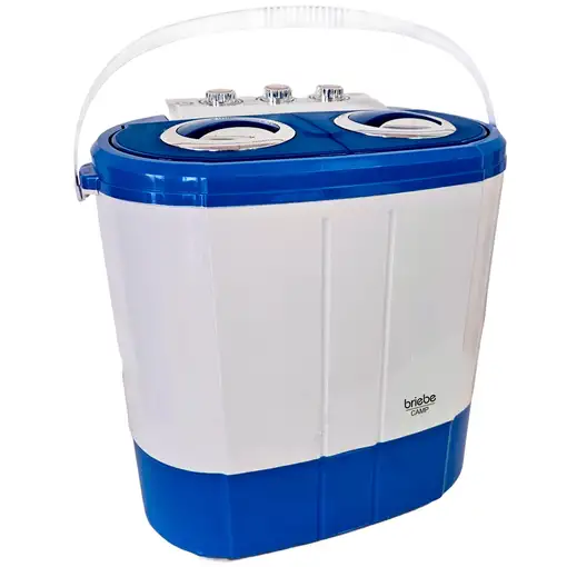 Mini Lavadora centrifugadora portátil, 3Kg Lavado, 2 Compartimentos, WM1140 BRIEBE