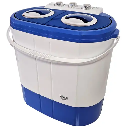 Mini Lavadora centrifugadora portátil, 3Kg Lavado, 2 Compartimentos, WM1140 BRIEBE