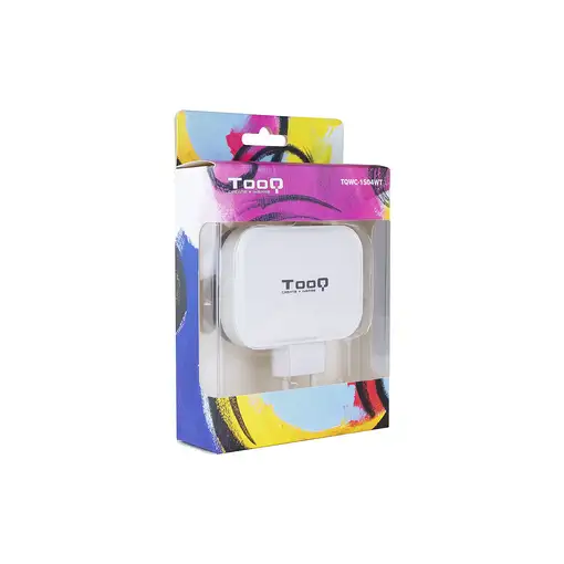 TooQ TQWC-1S04WT cargador de dispositivo móvil GPS, Mando para videojuegos, MP3, M