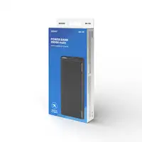 Savio power bank BA-05 20000 mAh czarny Polímero de litio Negro
