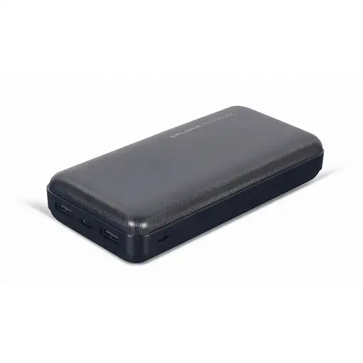 Gembird PB20-02 batería externa Polímero de litio 20000 mAh Negro