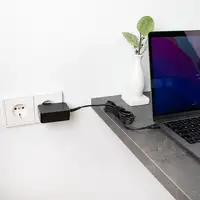 TooQ TQLC-USBCGAN65PD cargador de dispositivo móvil Portátil Negro Corriente alter