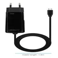 TooQ Cargador de portátil GAN USB-C PD 100W, Negro