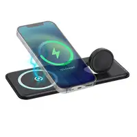 Celly MAGFOLD2IN1 Smartphone, Reloj inteligente Negro USB Cargador inalámbrico Int