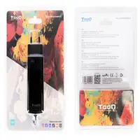 TooQ Cargador de portátil GAN USB-C PD 45W, Negro