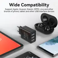 Vention Cargador de Pared FEAB0-EU/ 3xUSB