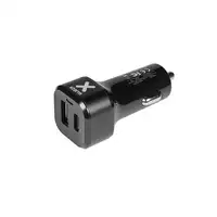Xtorm AU203 cargador de dispositivo móvil Universal Negro Encendedor de cigarrillo