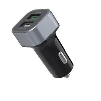 ELBE CARG-301-QC cargador de dispositivo móvil Universal Negro, Plata Encendedor d