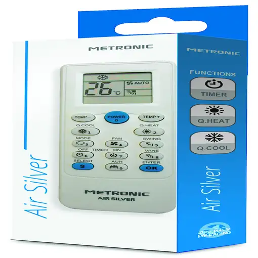 Mando a Distancia Universal para Aire Acondicionado 495348 Metronic