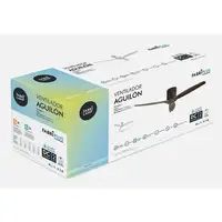 Fabrilamp 128290302 ventilador Marrón, Roble