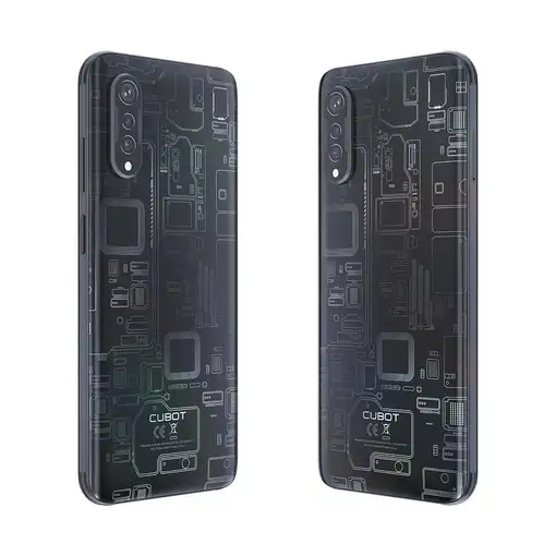 Smartphone Cubot X70 16,7 cm (6.58'') 4G 5200 mAh 256GB/12GB RAM negro CUBOT