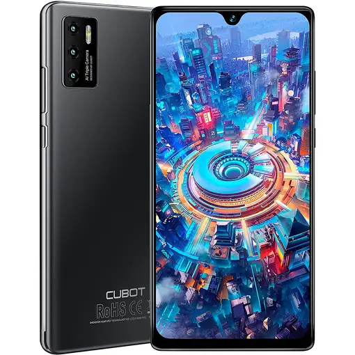 Smartphone Cubot P50 15,8 cm (6.2'')  4G 128GB/6GB RAM negro CUBOT