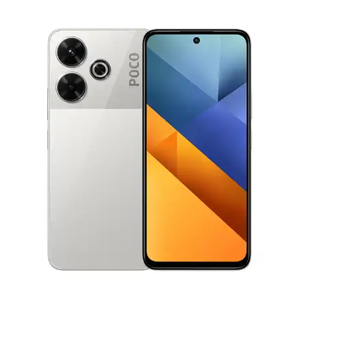 Smartphone POCO M6 4G 256GB/8GB RAM plateado POCO