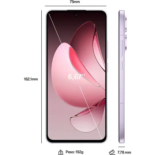 Smartphone OPPO 13 FS 5G(6.67'')512GB/12GB RAM purpura OPPO