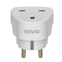 Savio AP-02 adaptador e inversor de corriente Universal 3250 W Blanco