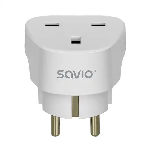 Savio AP-02 adaptador e inversor de corriente Universal 3250 W Blanco Savio AP-02 adaptador e inversor de corriente Universal 3250 W Blanco