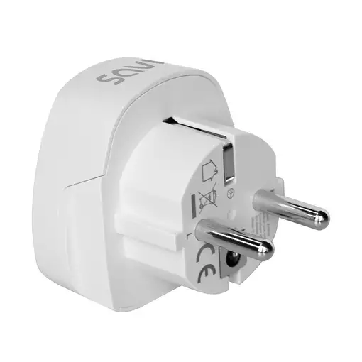 Savio AP-02 adaptador e inversor de corriente Universal 3250 W Blanco