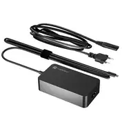 NATEC Grayling USB-C 45W adaptador e inversor de corriente Universal Negro