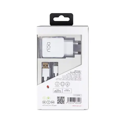 DCU Advance Tecnologic 37150000 cargador de dispositivo móvil Monitor de vídeo par