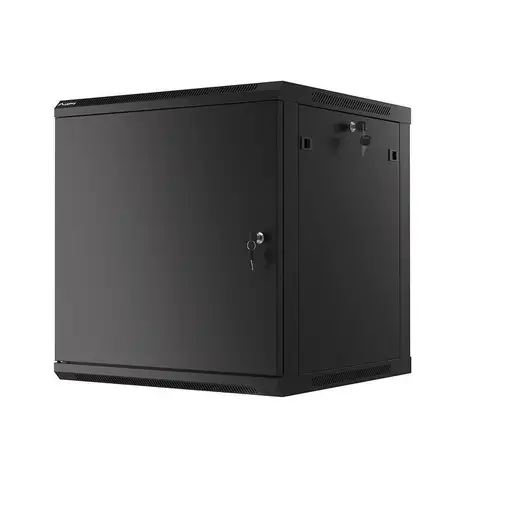 Lanberg WF01-6612-00B armario rack 12U Bastidor de pared Negro