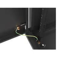Lanberg WF01-6612-00B armario rack 12U Bastidor de pared Negro