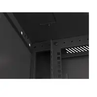 Lanberg WF01-6612-00B armario rack 12U Bastidor de pared Negro