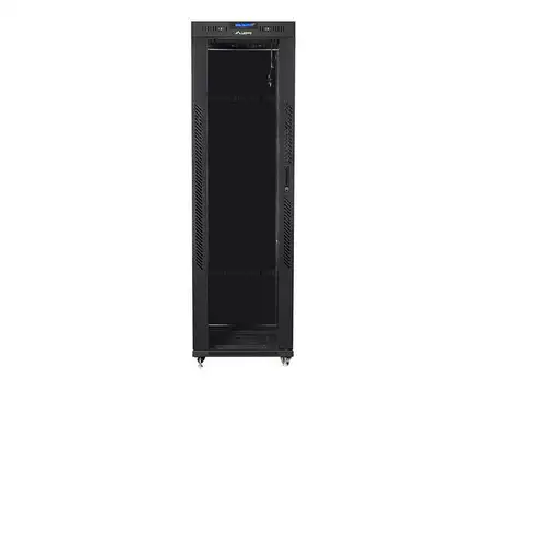 Lanberg FF01-6242-12BL armario rack 42U Rack o bastidor independiente Negro