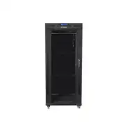 Lanberg FF01-8822-12BL armario rack 22U Rack o bastidor independiente Negro