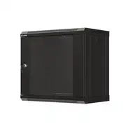 Lanberg WF03-5309-10B armario rack 9U Bastidor de pared Negro