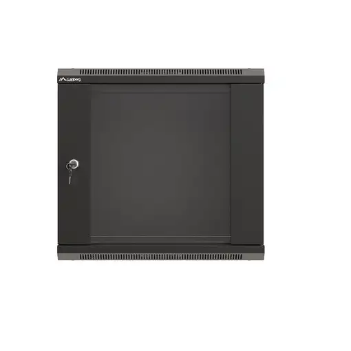 Lanberg WF03-5309-10B armario rack 9U Bastidor de pared Negro