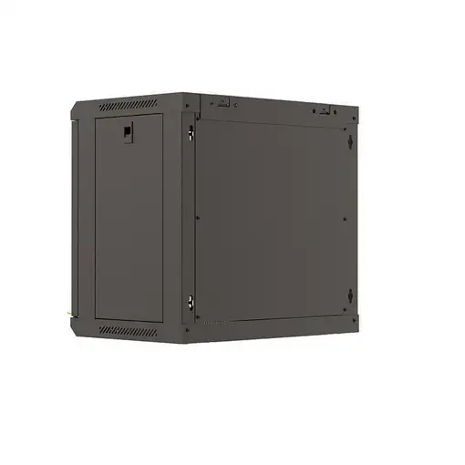 Lanberg WF03-5309-10B armario rack 9U Bastidor de pared Negro