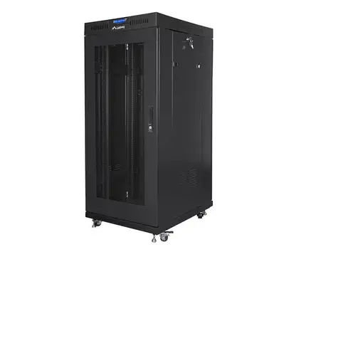 Lanberg FF01-6827-23BL armario rack 27U Rack o bastidor independiente Negro
