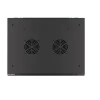 Lanberg WF01-6422-10B armario rack 22U Bastidor de pared Negro