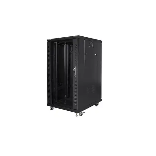 Lanberg FF01-6822-12B armario rack 22U Rack o bastidor independiente Negro
