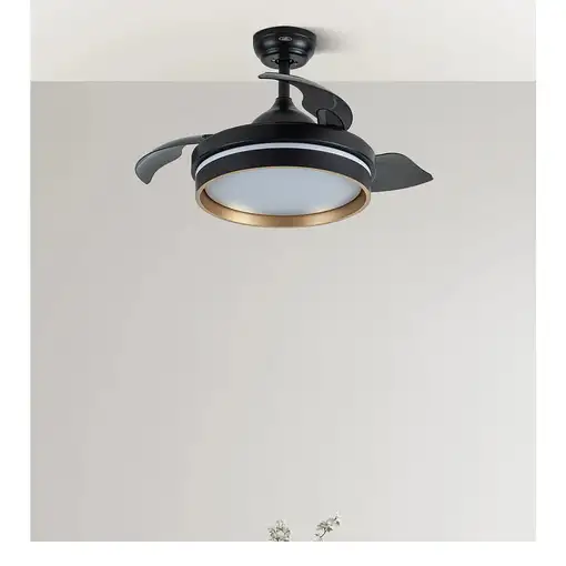 Ventiladores techo Negro FABRILAMP