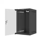 Lanberg WF10-2309-10B armario rack 9U Bastidor de pared Negro