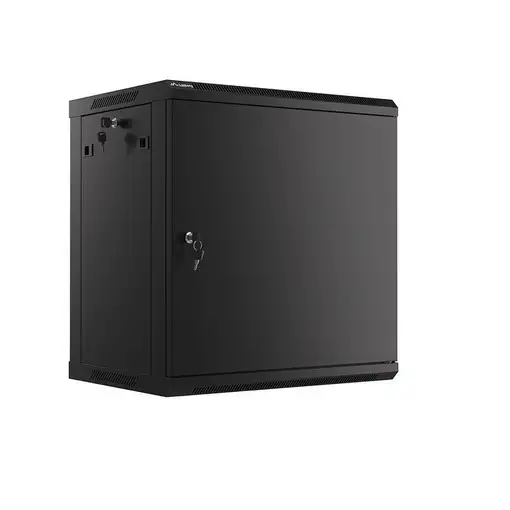 Lanberg WF01-6412-00B armario rack 12U Bastidor de pared Negro