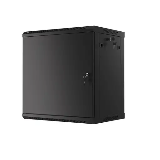 Lanberg WF01-6412-00B armario rack 12U Bastidor de pared Negro