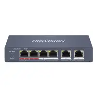Hikvision DS-3E1106HP-EI switch Gestionado Fast Ethernet (10/100) Energía sobre Et Hikvision DS-3E1106HP-EI switch Gestionado Fast Ethernet (10/100) Energía sobre Et
