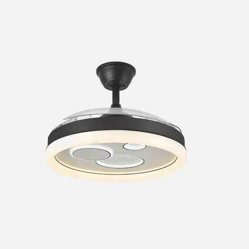 Ventiladores techo Negro FABRILAMP